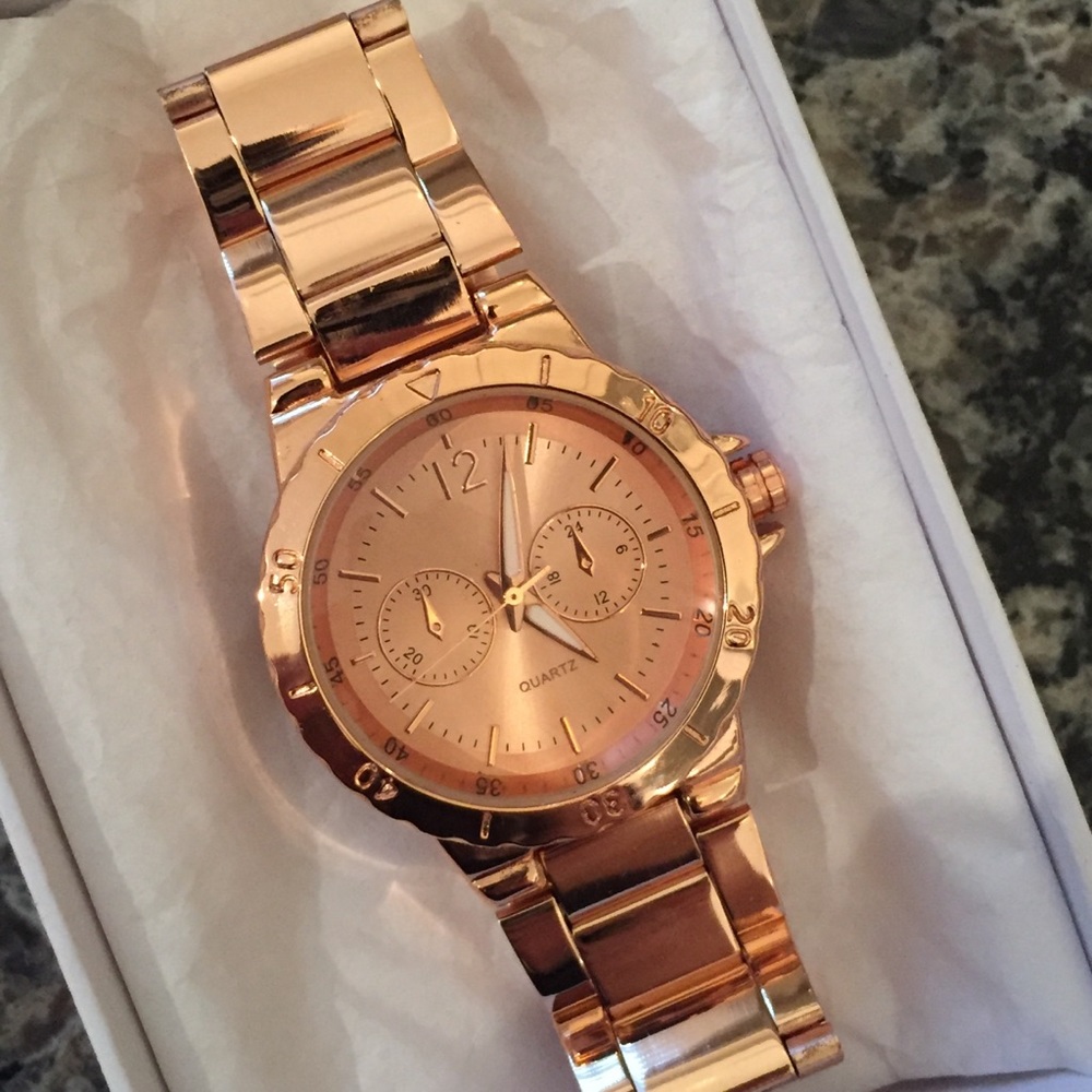 Rose Gold Watch